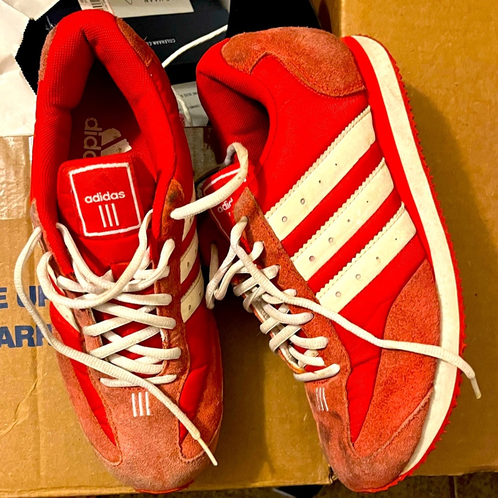 Adidas Red / White Sneakers Men’s 7.5